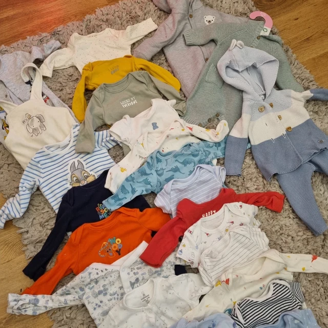 Baby Boy Clothes Bundle 0-3 Months
