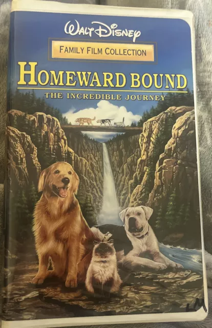 Walt Disney Homeward Bound The Incredible Journey (VHS) Case Has Some Cracking