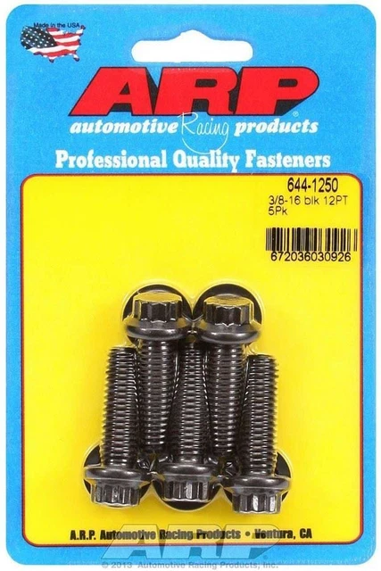 Arp Bolt Kit - 12pt. (5) 3/8-16 x 1.250 644-1250