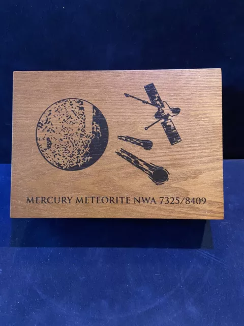 MERCURY NWA 7325/8409 Meteorite 5 Oz Silver Coin Mali 2016 3