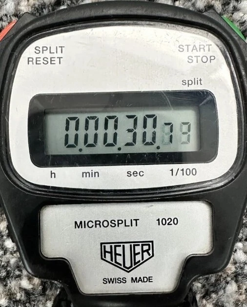 Tag heuer online microsplit
