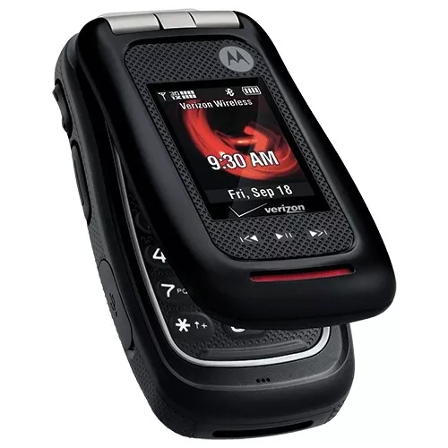 Motorola Barrage MOTV860X Replica Dummy Phone / Toy Phone (Black) (Bulk
