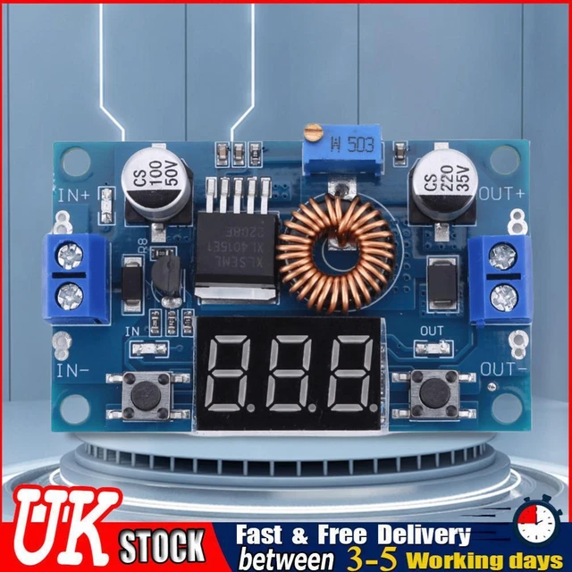 Buck Module Led UK XL4015 DC-DC Buck Converter Module with LED Display High Power Step ...