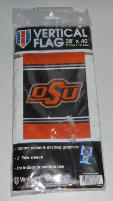 Oklahoma State University OSU Cowboys 28x40 Vertical Flag Banner by WinCraft