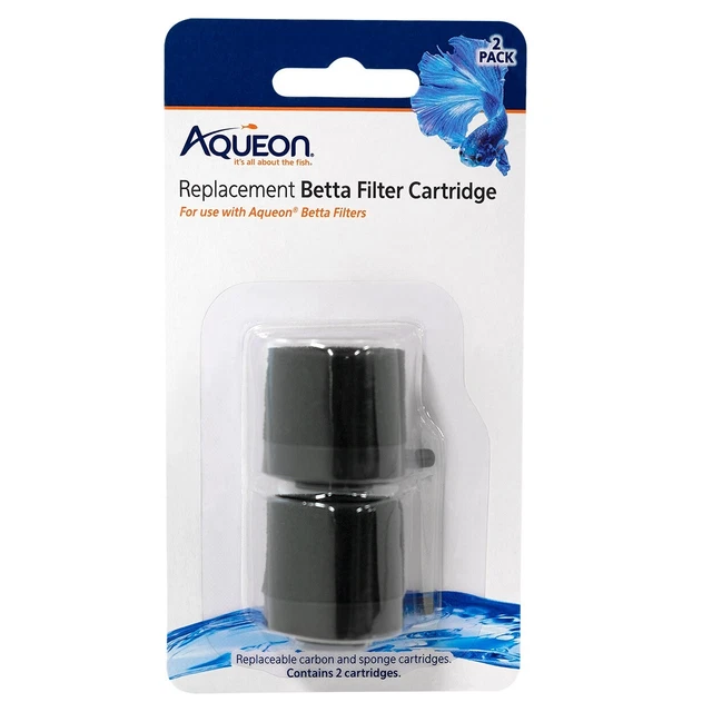 RA AQUEON Replacement Betta Filter Cartridge - 2 pk