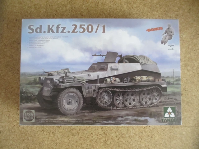 120mm WWII German Sd.Kfz.250/1 Ausf.A Crew