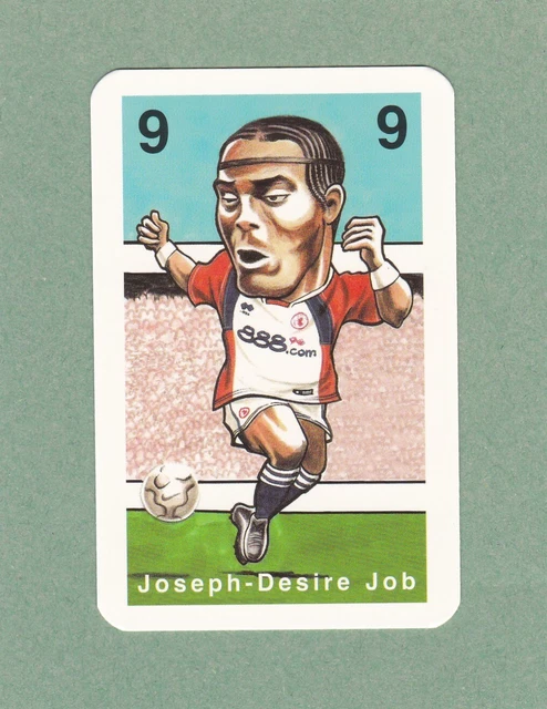 Joseph-Desire Job Middlesbrough Fc Carling Cup Gewinner 2004 Karte #9