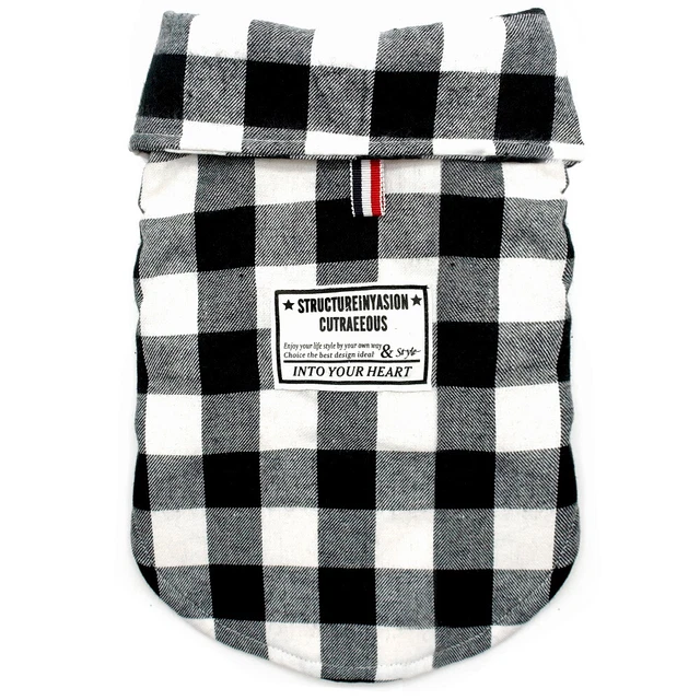 Abbigliamento Cappotto per cani cane Invernale Pile Imbottito Gilet Giacca Nero 3