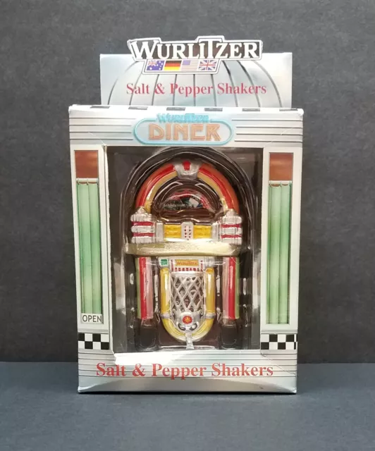 Jukebox Figurine, Salt And Pepper Shakers, Wurlitzer Jukebox, Music