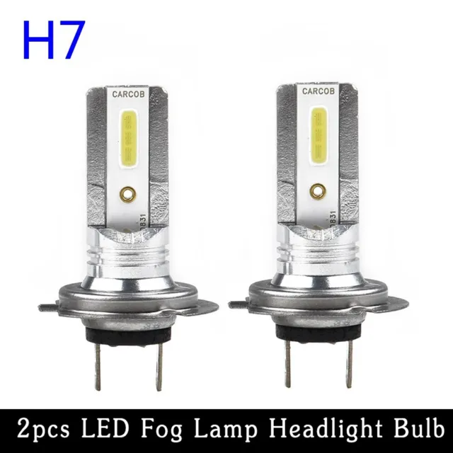 2 Pcs Ampoules H4 LED de Phare en Boîte, Voiture Ampoule Led  50W/14000LM/IP68 Etanche