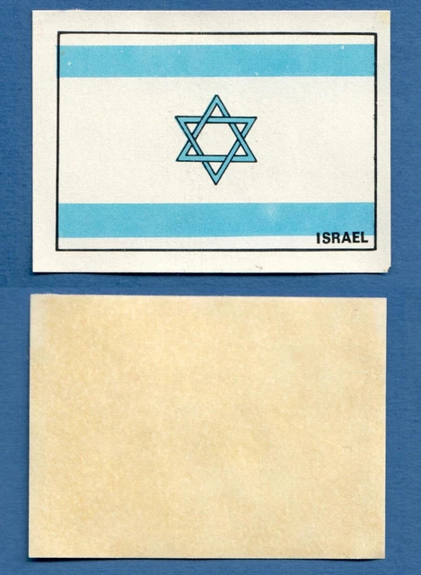 Adhesivo con la bandera de Israel I Stand with Israel Flags, calcoanía