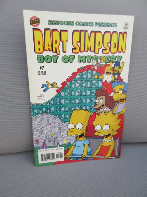 2002 Simpsons Comics Presents: Bart Simpson Boy Of Mystery #7 B76