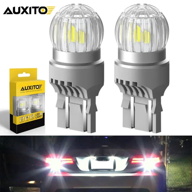 2x 7440 7443 582 580 T20 W21/5W LED Bulb 15W Car Daytime Running Light DRL White