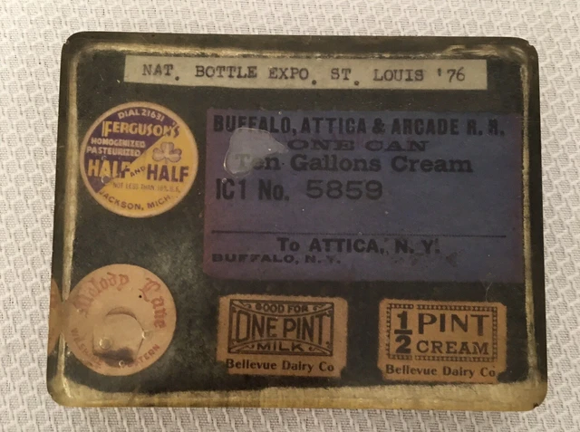 Vintage 1976 National Bottle Expo Advertising/ Display Plaque