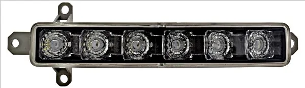 Luce diurna LED TYC sinistra destra nera per Citroen Opel 16-987531480