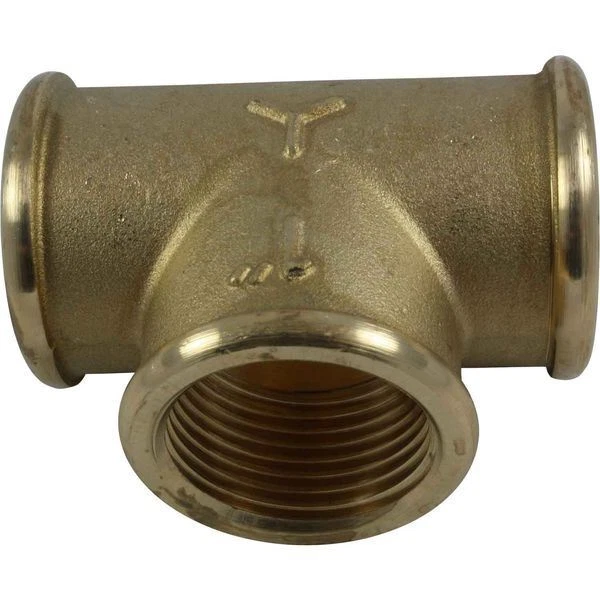 Maestrini Laiton Égal Tee Fixation (2.5cm Bsp Femelle)