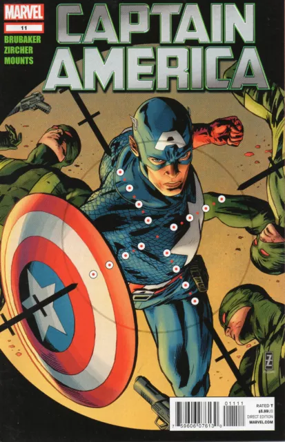 Captain America #11 (NM)`12 Brubaker/ Zircher