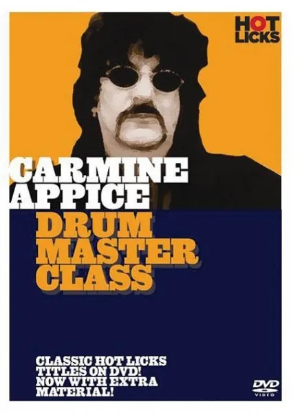DVD instructivo Carmine Appice Drum Master Class 014006178