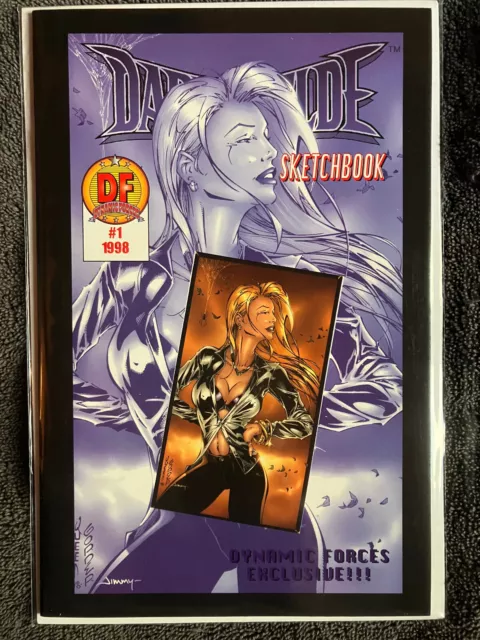Darkchylde Sketchbook #1  w/COA  Exclusive  Edition  (1998)  Dynamic Forces