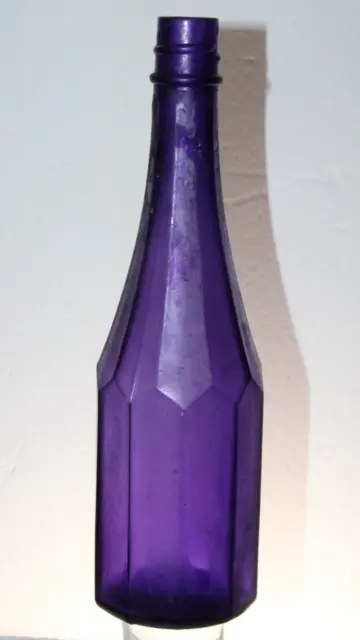 Antique Purple  Ketchup Bottle 10''