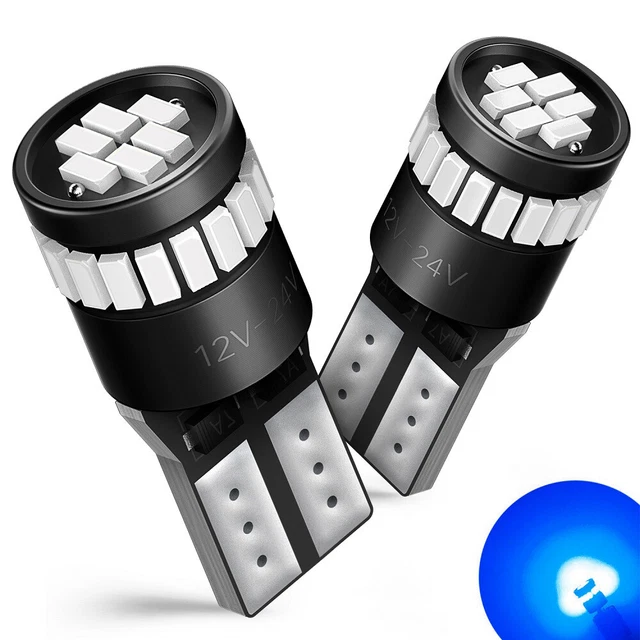 2x AUXITO Blue LED T10 Interior Door Panel Light 12V Dome Map Lamp Tag Bulbs EPG