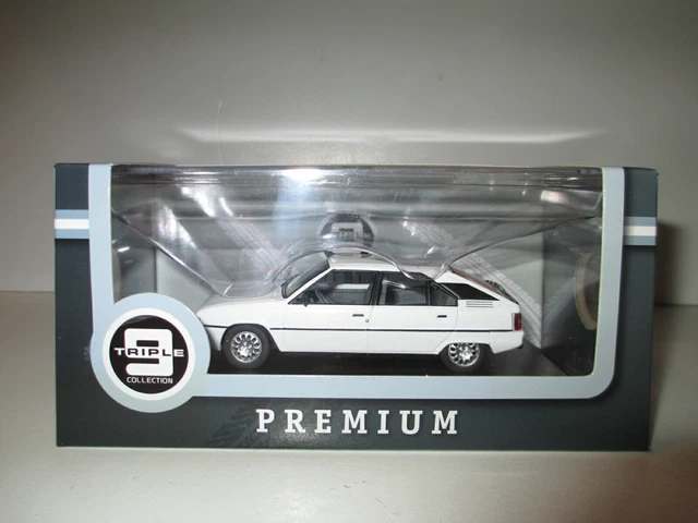 Norev 1/43 – Citroën BX 16 TRS – Blanc Crème (très Bon état Avec Boîte)