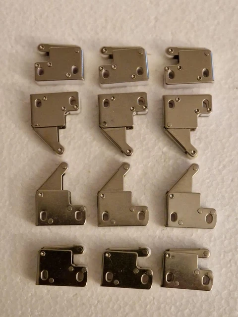 Meccanismo Push Pull Per Botole Di Ispezione - Set 4 Pezzi Modello Mini Latch L001C Per Cartongesso - Foto 4