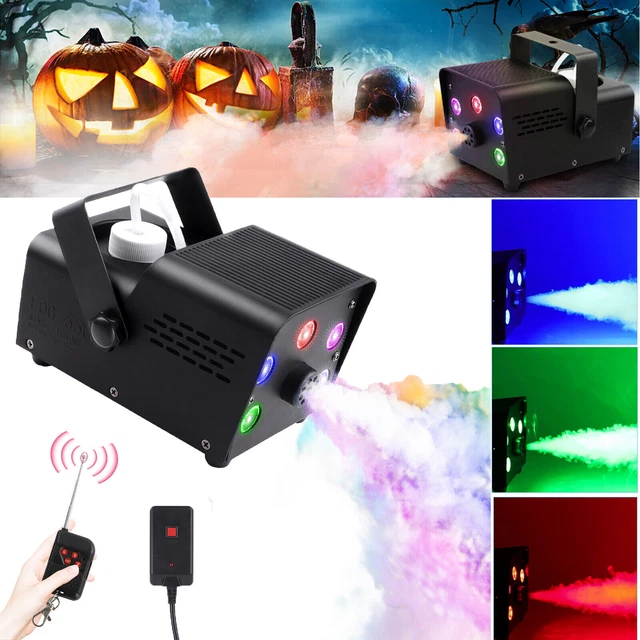 Macchina Del Fumo 500W Con Telecomando - Per Feste, DJ E Spettacoli, Nebbia Inodore Con Luci LED - Foto 8