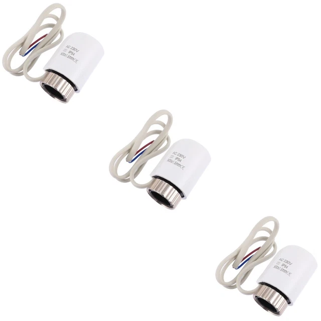 3 Pc Weiß PVC Thermostat Für Die Boden Heizung Elektrische Heizkörper