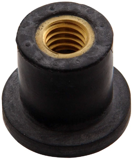 Expansion Nut ¼-20 x 3/4-Inch 10-Pack Black