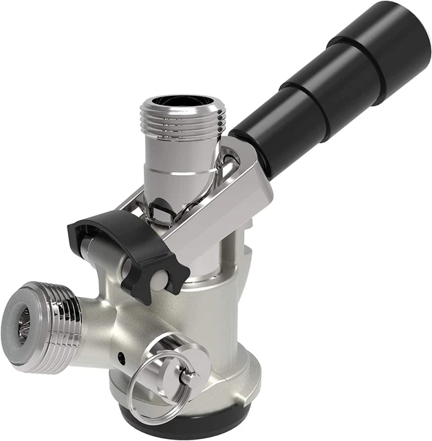 D System Keg Coupler, Heavy Duty Beer Keg Tap Coupler, Sankey D Sys