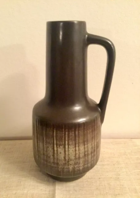DDR Keramik VEB Haldensleben Vase Form 4070B East German Pottery GDR Kaffee