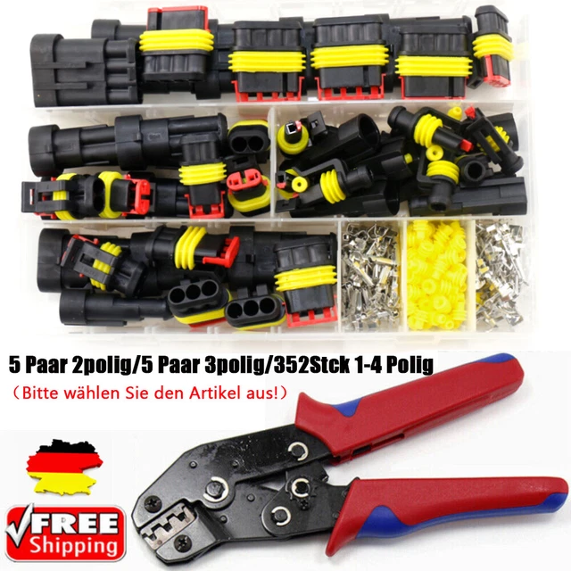 Kfz Steckverbinder Trennwerkzeug Set - 3-teilig Für Auto Elektrik