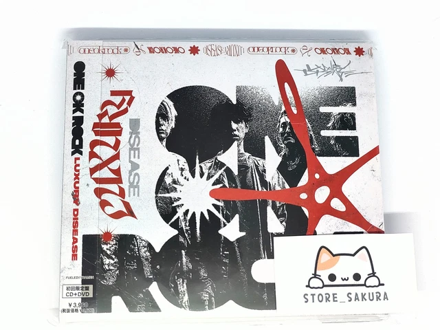 ONE OK ROCK Luxury Disease JAPAN CD+DVD First Press Limited