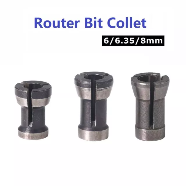 Long lasting Shank Router Bit Extension Collet Chuck Rod for Woodworking
