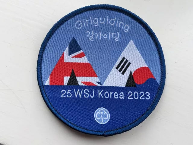 World Scout Jamboree WSJ 2023 Girlguiding badge