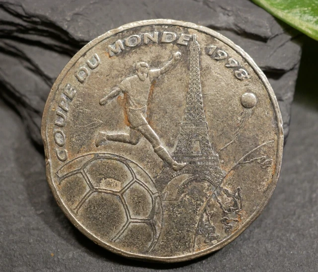 Brillant Universel 1 Franc Coupe Du Monde De Football 1998 1997 Paris F 1003 1 Fdc68,fmd 385976,a