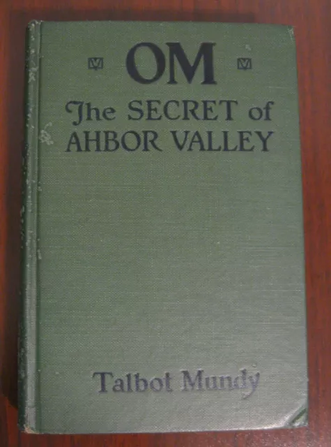 1924 Ahbor Valley Talbot Mundy Book Signed by Sikh Bhagat Sing Thind WWI Soldier