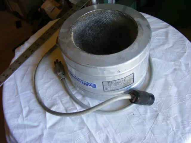 Glas-col Round Bottom Aluminum Housed Mantle Heater 1L 115v 380w P/N TM108