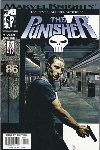 The Punisher #9 Vol. 6 Marvel Knights [Comics] 2002 (Peyer Gutierrez)