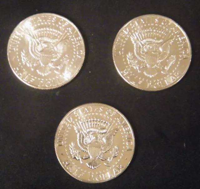 1965 1966 1967 SMS 40% Silver Kennedy Half Dollar Choice Run 3 Special Mint Set 2
