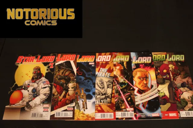 Star Lord 1-8 Complete Comic Lot Run Set Marvel Collection