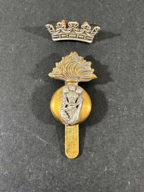 WW1 BRITISH ARMY Royal Irish Fusiliers Cap Badge $25.05 - PicClick