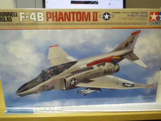 Tamiya 1:48 61121 McDonnell Douglas F-4B Phantom II NEU OVP