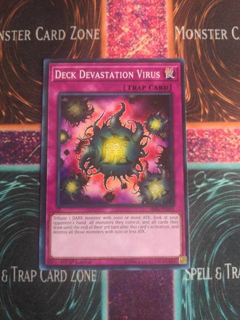 Yu-Gi-Oh! Deck Devastation Virus SR06-EN032 1st Edition Common NM