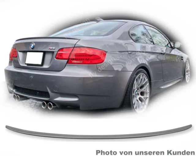 passend für BMW e92  3er coupe, 320 330 heckspoiler spoiler lackiert spacegrau a