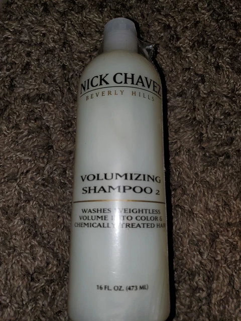 Champú volumizante Nick Chavez 2 sellado 16 oz