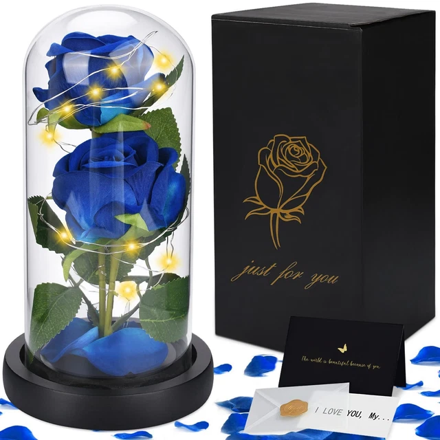 BOX 24 ROSE Rosse Idea Regalo San Valentino Festa Della Donna Mamma Artificiali EUR 16,90 - IT