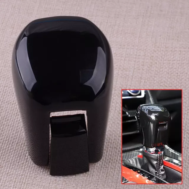 Gear Shift Lever Knob Shifter Cover Trim fit for Honda Civic 2016-2020