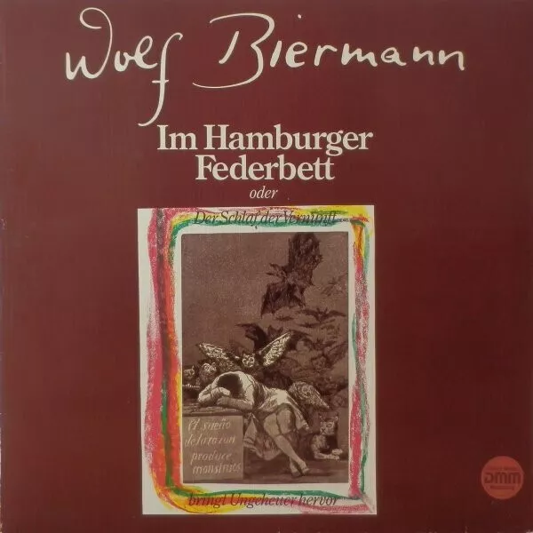 LP Wolf Biermann Im Hamburger Federbett (Oder Der Schlaf Der Vernunft Bringt Un